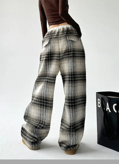 Nora Plaid Pants