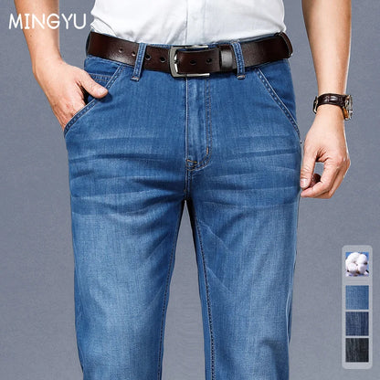 Summer Cotton Men's Jeans