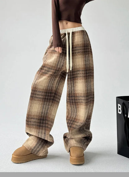 Nora Plaid Pants