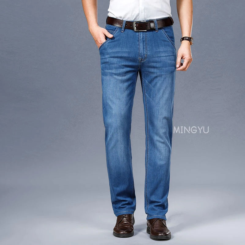 Summer Cotton Men's Jeans