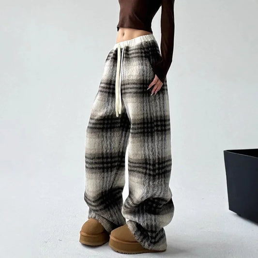 Nora Plaid Pants