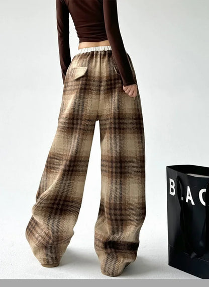 Nora Plaid Pants
