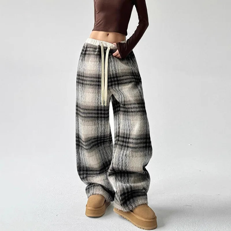 Nora Plaid Pants